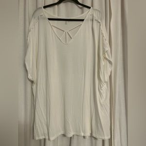 Cato Plus size white top